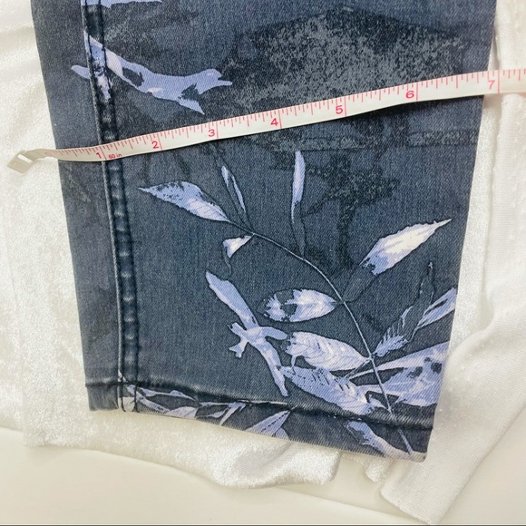 Free People Dark Gray with Leafs Size w30 - Picture 9 of 15